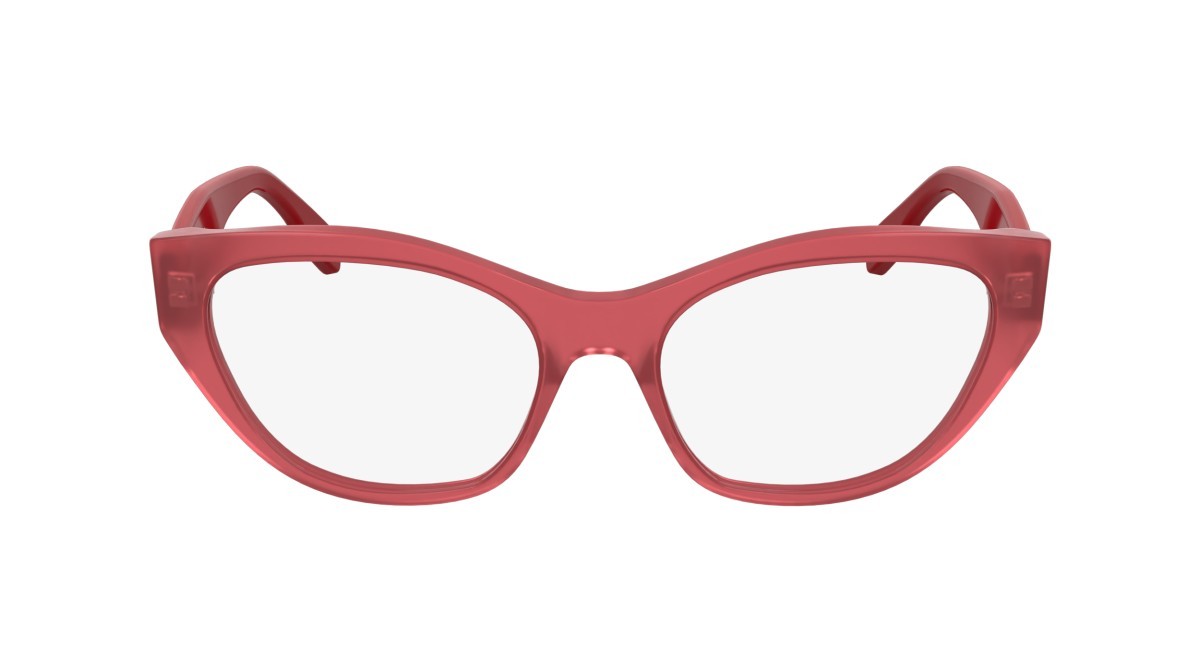 Occhiali da vista Karl Lagerfeld KL6189 (506) colore coral forma cat eye lenti colore - 4