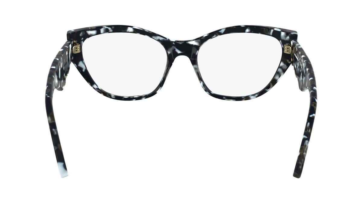 Occhiali da vista Karl Lagerfeld KL6189 N (016) colore marble black forma cat eye 