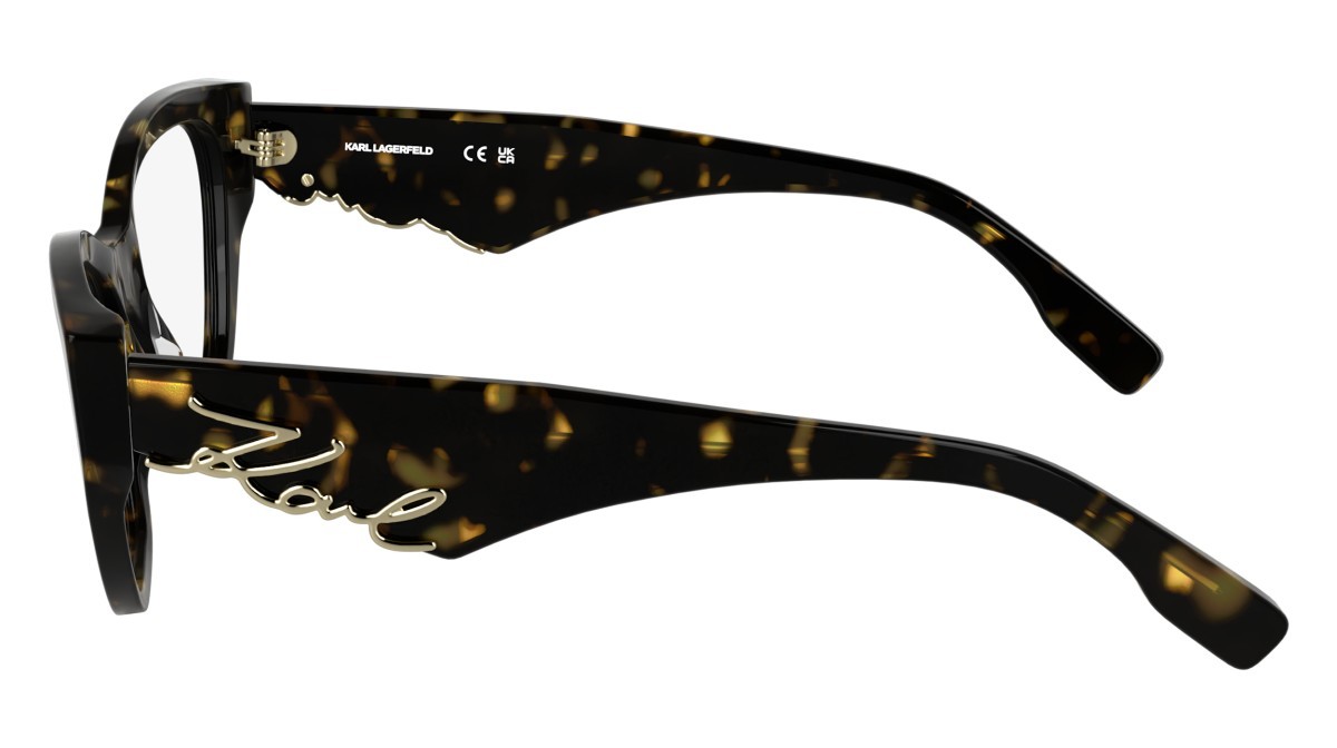 Occhiali da vista Karl Lagerfeld KL6189 N (242) colore dark tortoise forma cat eye 