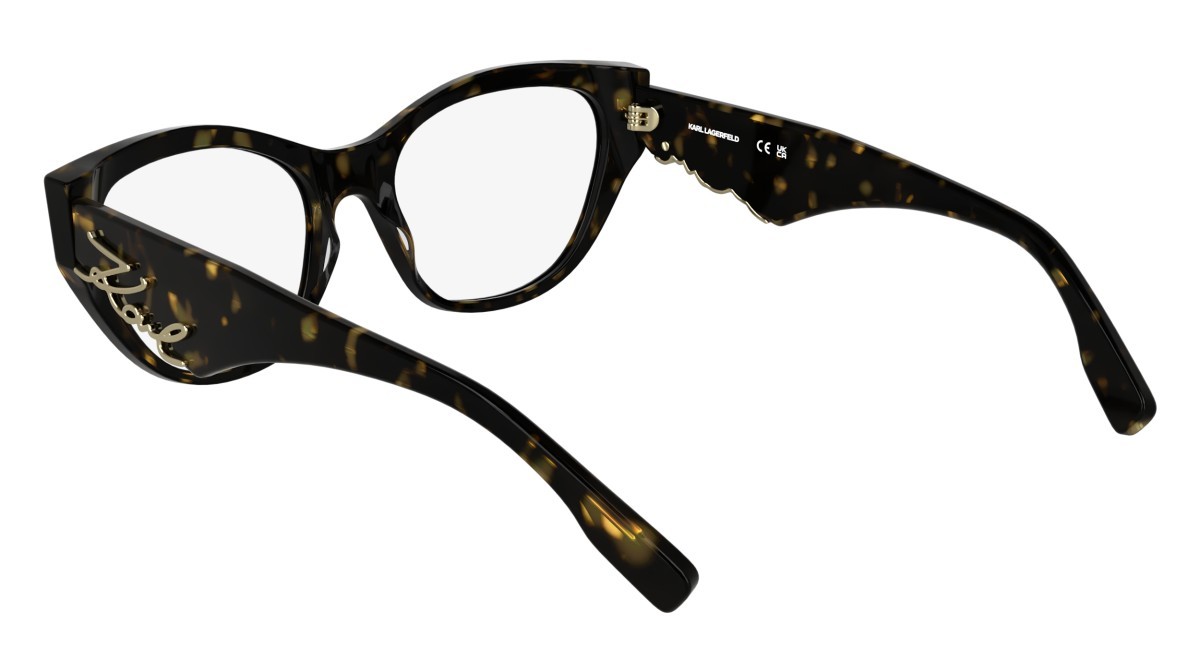 Occhiali da vista Karl Lagerfeld KL6189 N (242) colore dark tortoise forma cat eye 