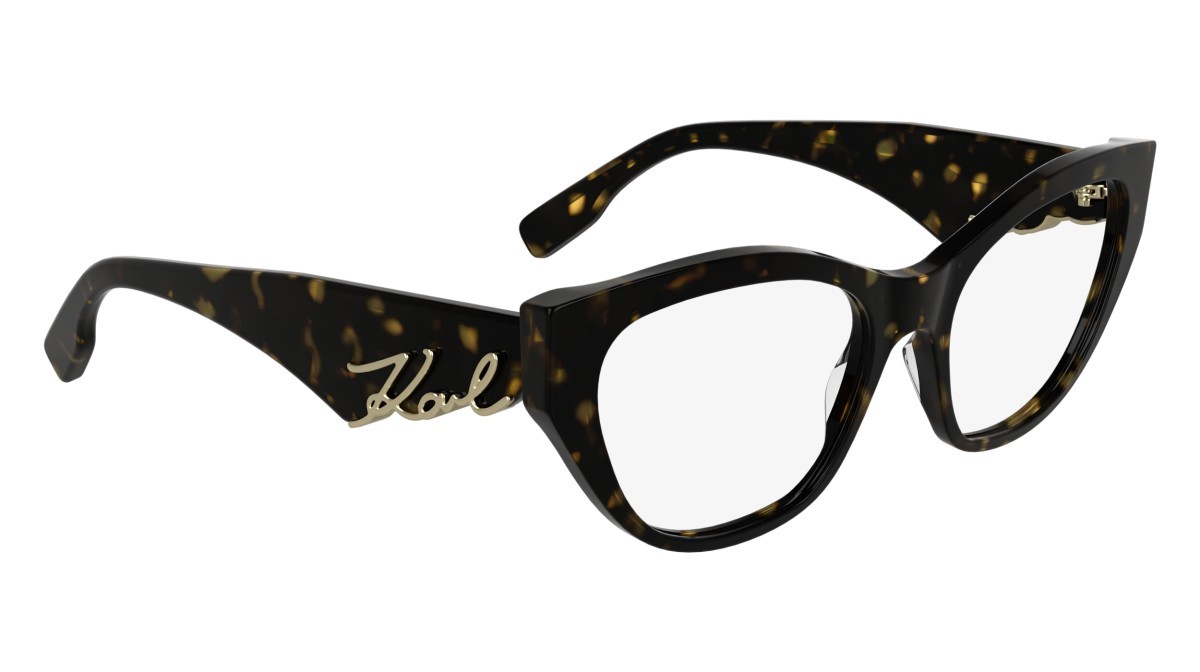 Occhiali da vista Karl Lagerfeld KL6189 N (242) colore dark tortoise forma cat eye 