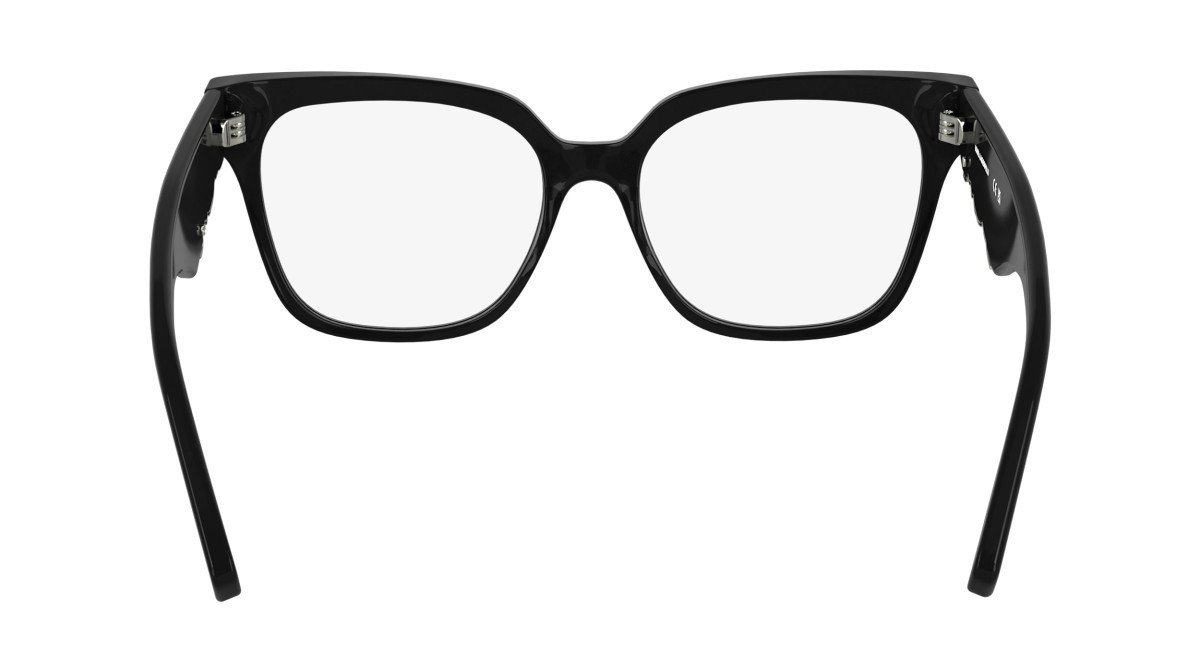 Eyeglasses Karl Lagerfeld KL6190 (001) color black shape rectangle lenses colore - 1