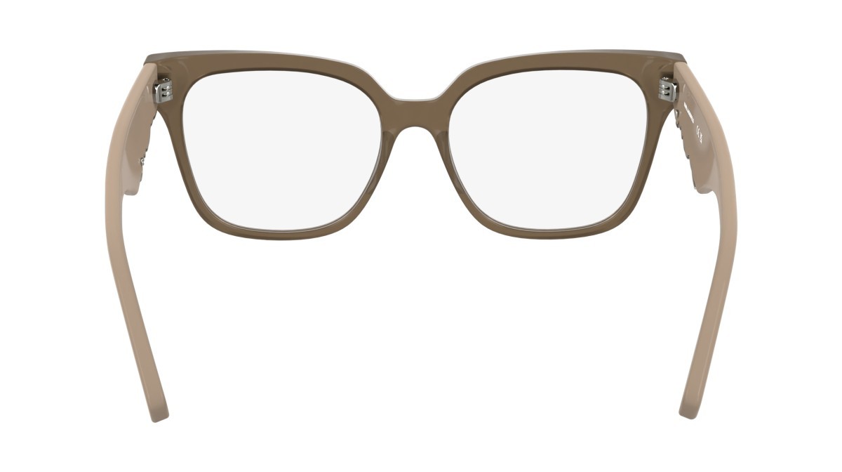 Eyeglasses Karl Lagerfeld KL6190 (272) color nude shape rectangle lenses colore - 4