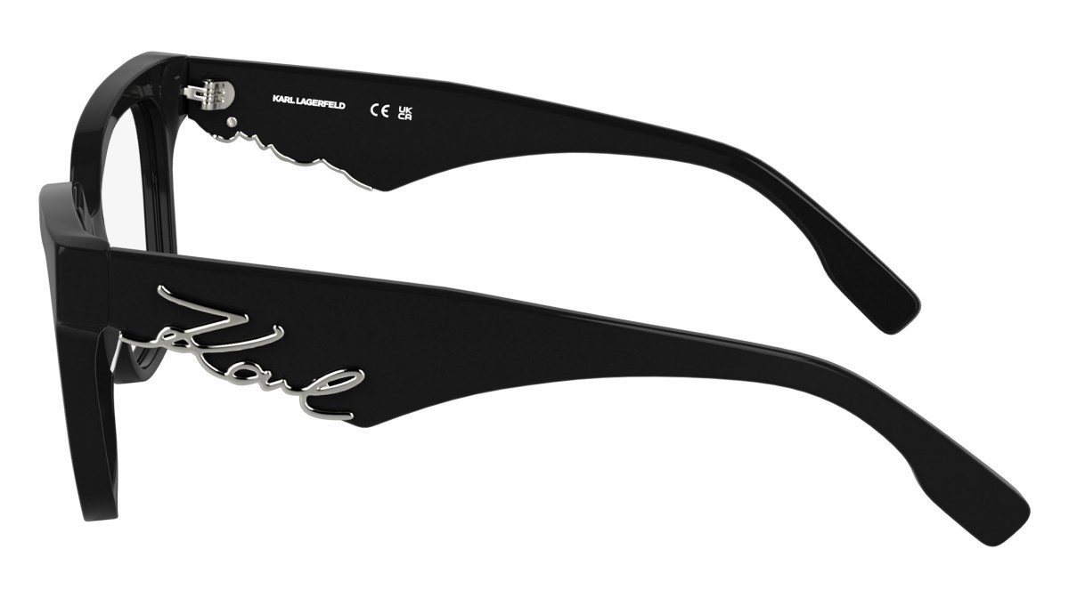 Eyeglasses Karl Lagerfeld KL6190 N (001) color black shape rectangle 