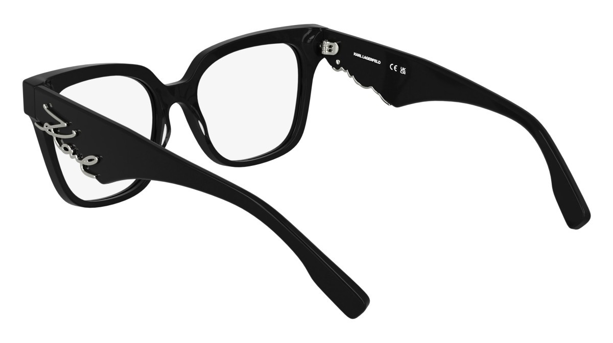 Eyeglasses Karl Lagerfeld KL6190 N (001) color black shape rectangle 