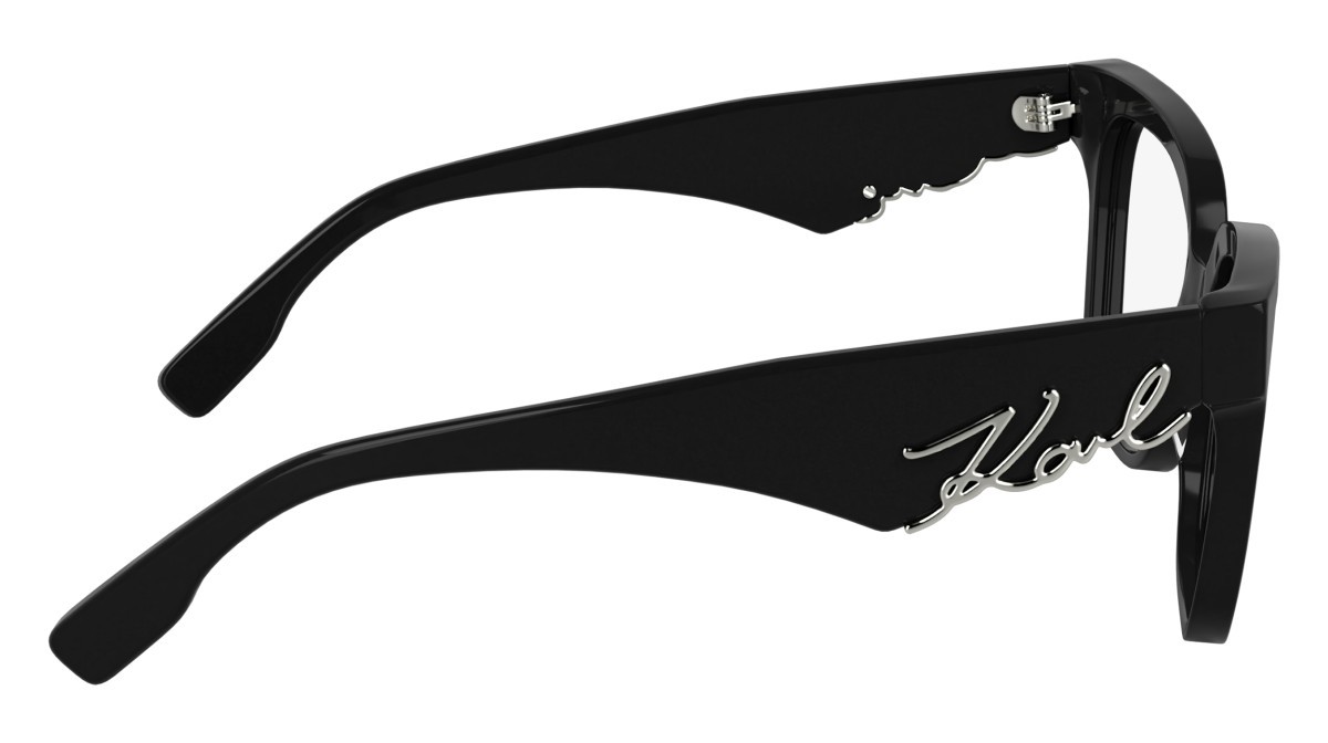 Eyeglasses Karl Lagerfeld KL6190 N (001) color black shape rectangle 