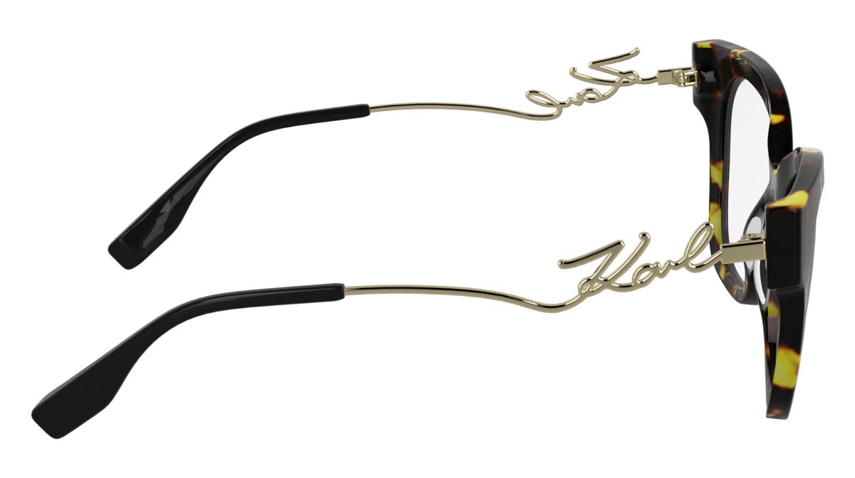 Occhiali da vista Karl Lagerfeld KL6191 (232) colore tokyo tortoise forma rettangolare lenti colore - 2