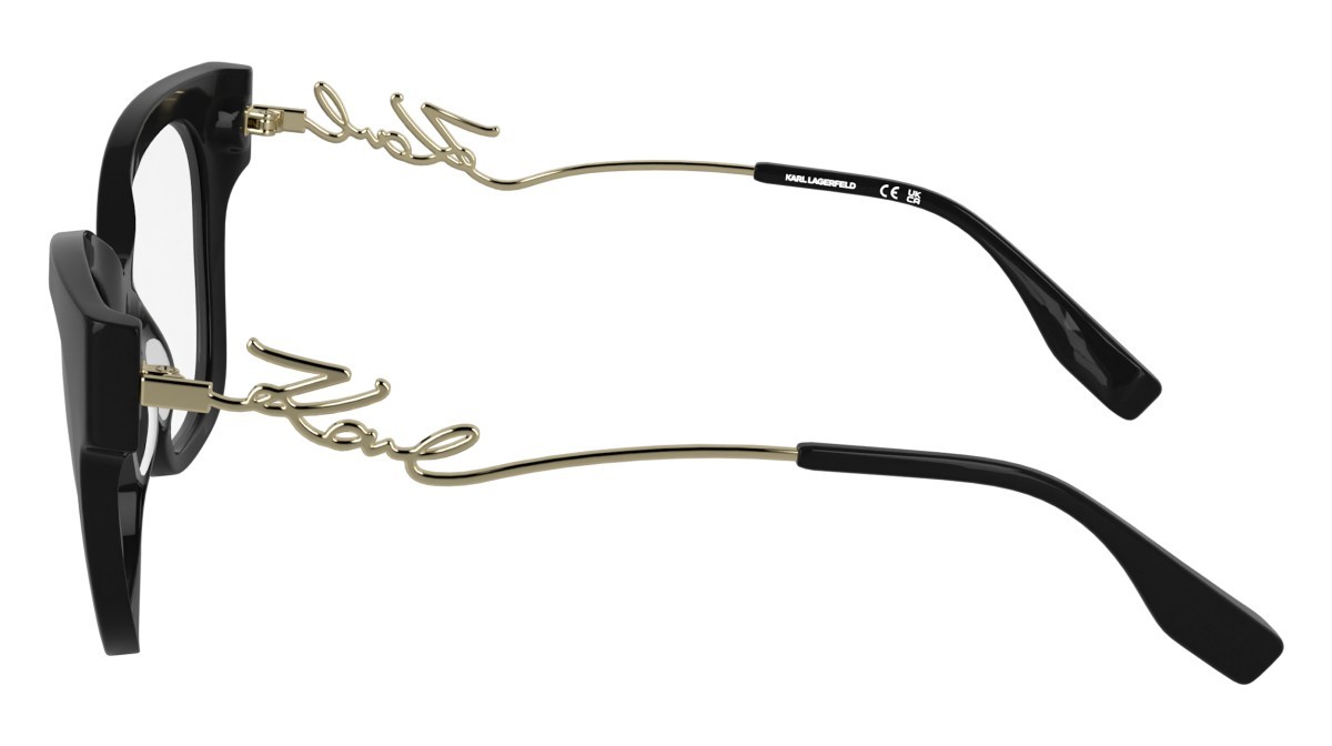 Occhiali da vista Karl Lagerfeld KL6191 N (001) colore black forma rettangolare 