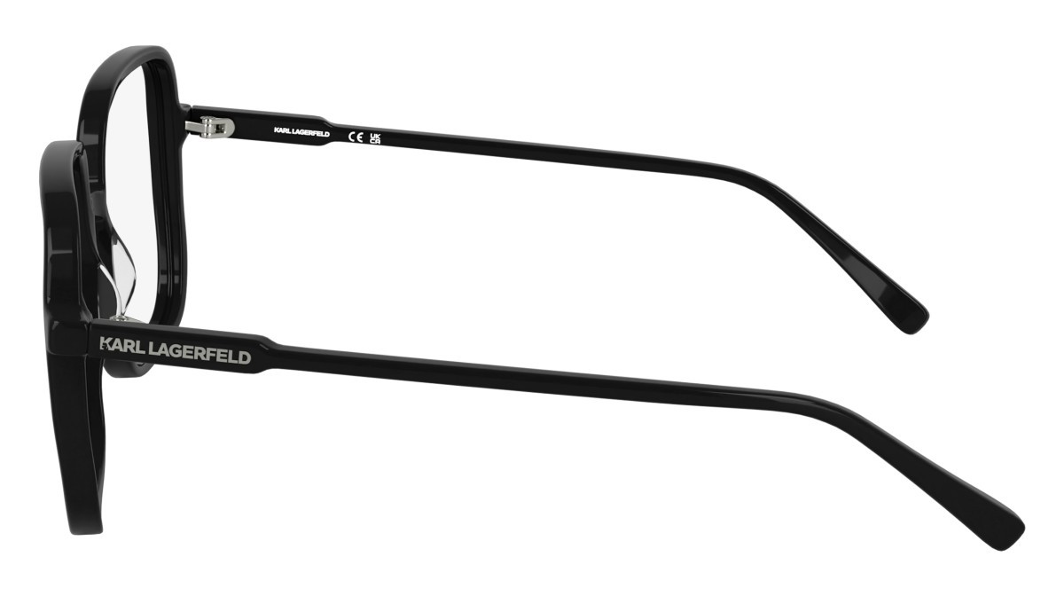 Occhiali da vista Karl Lagerfeld KL6192 (001) colore black forma quadrato lenti colore - 1