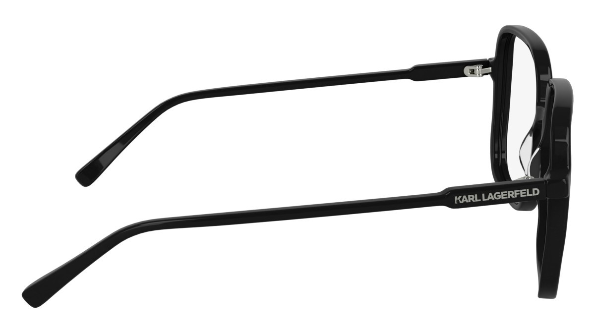 Occhiali da vista Karl Lagerfeld KL6192 (001) colore black forma quadrato lenti colore - 1