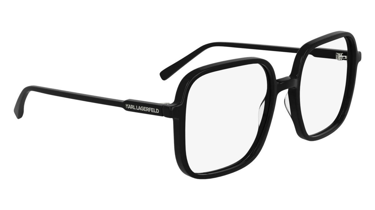 Occhiali da vista Karl Lagerfeld KL6192 (001) colore black forma quadrato lenti colore - 1