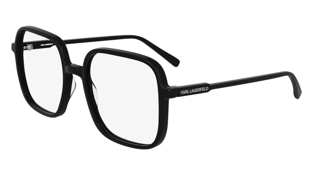 Occhiali da vista Karl Lagerfeld KL6192 (001) colore black forma quadrato lenti colore - 1
