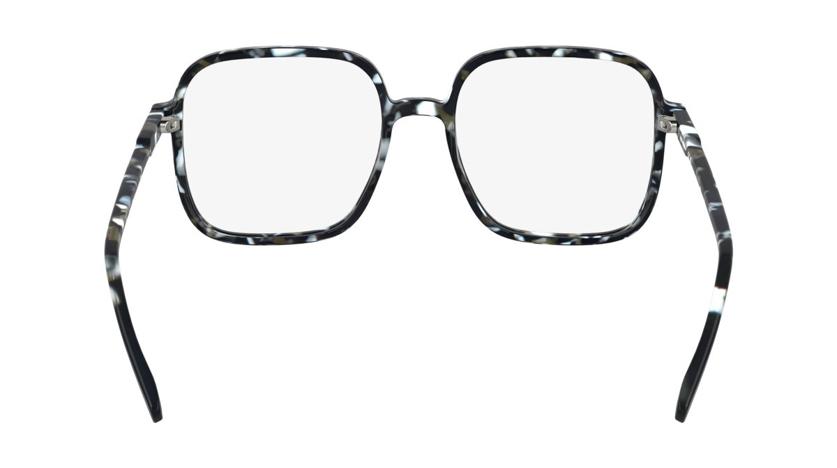 Occhiali da vista Karl Lagerfeld KL6192 (016) colore marble black forma quadrato lenti colore - 3