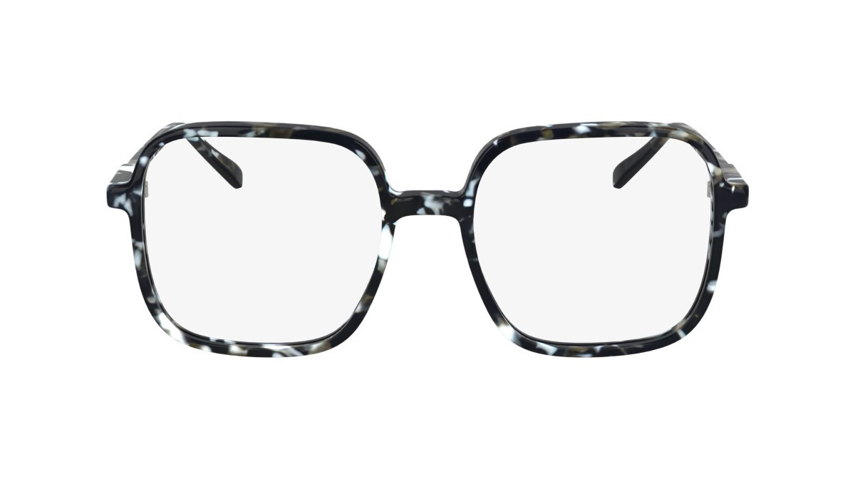 Occhiali da vista Karl Lagerfeld KL6192 (016) colore marble black forma quadrato lenti colore - 3