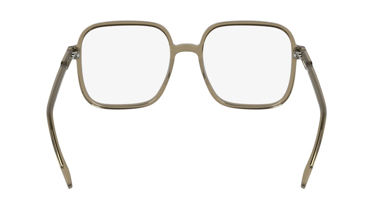 Occhiali da vista Karl Lagerfeld KL6192 (210) colore light brown forma quadrato lenti colore - 4