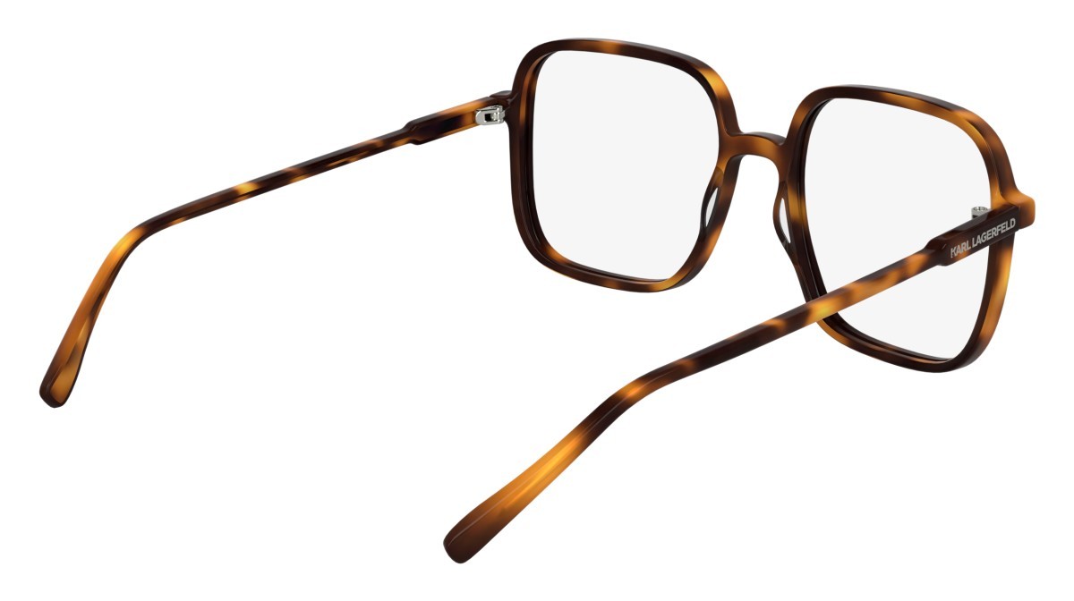 Occhiali da vista Karl Lagerfeld KL6192 (230) colore tortoise forma quadrato lenti colore - 2