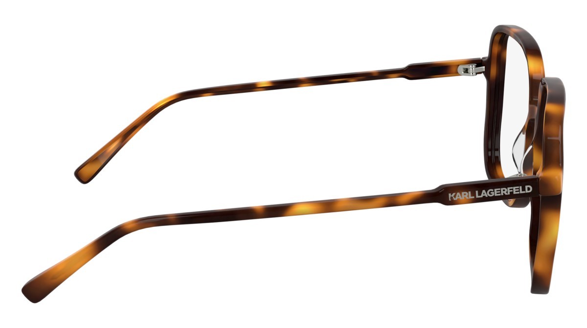 Occhiali da vista Karl Lagerfeld KL6192 (230) colore tortoise forma quadrato lenti colore - 2