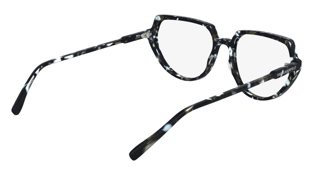 Brillen Karl Lagerfeld KL6193 (016) farbe marble black form pantos gläser colore - 4