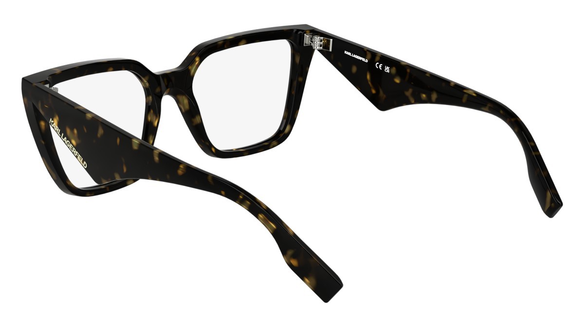 Occhiali da vista Karl Lagerfeld KL6194 (242) colore dark tortoise forma rettangolare lenti colore - 2