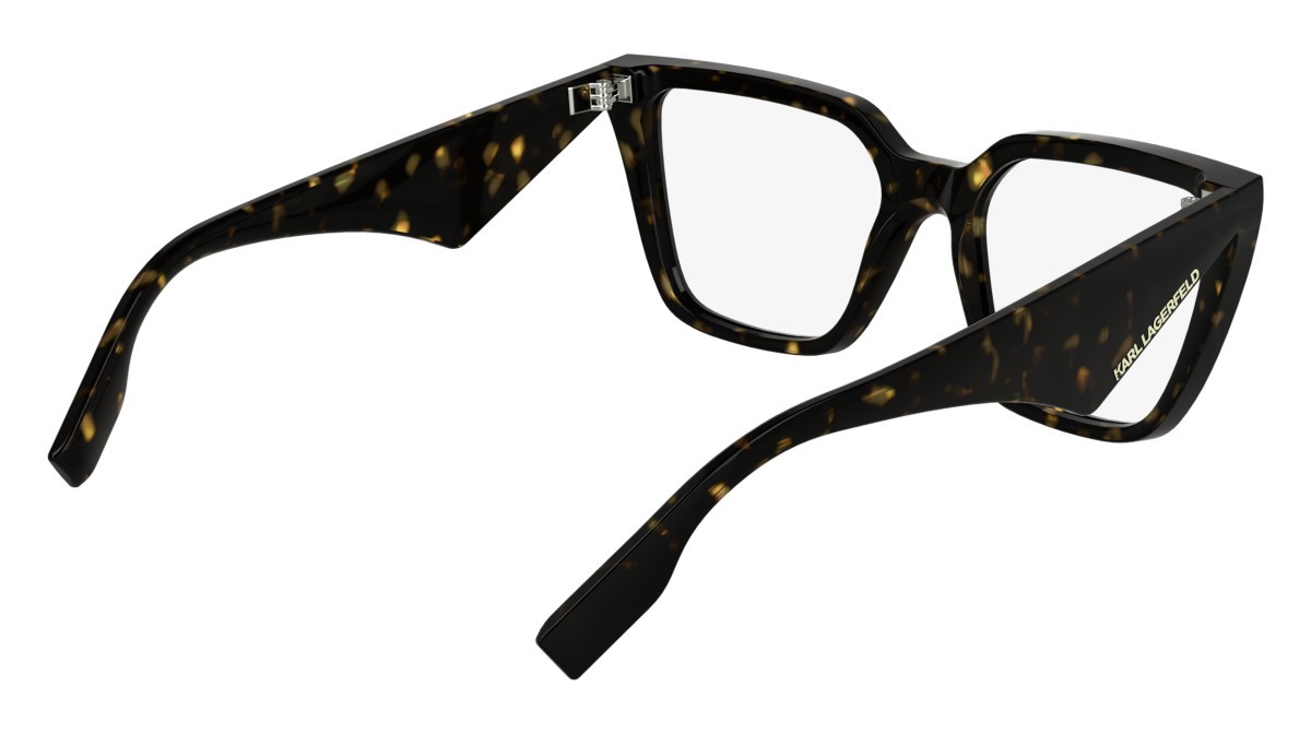 Occhiali da vista Karl Lagerfeld KL6194 (242) colore dark tortoise forma rettangolare lenti colore - 2