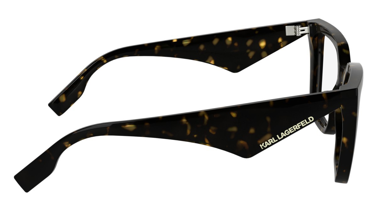 Occhiali da vista Karl Lagerfeld KL6194 (242) colore dark tortoise forma rettangolare lenti colore - 2