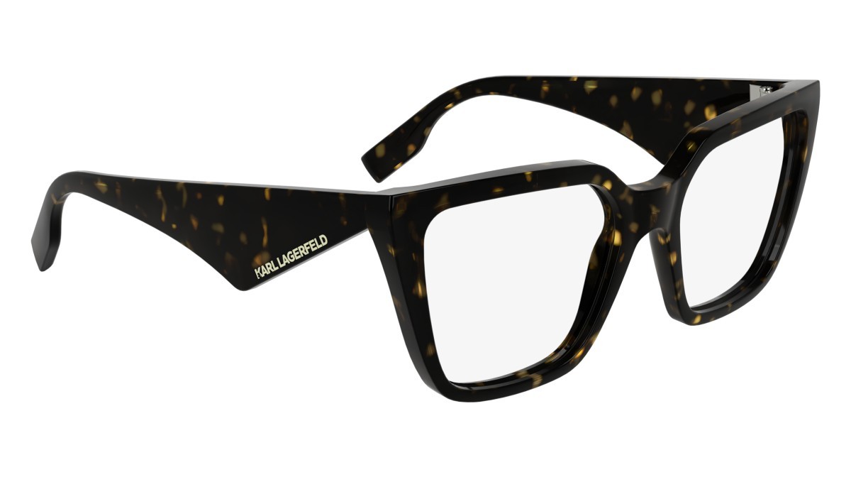 Occhiali da vista Karl Lagerfeld KL6194 (242) colore dark tortoise forma rettangolare lenti colore - 2