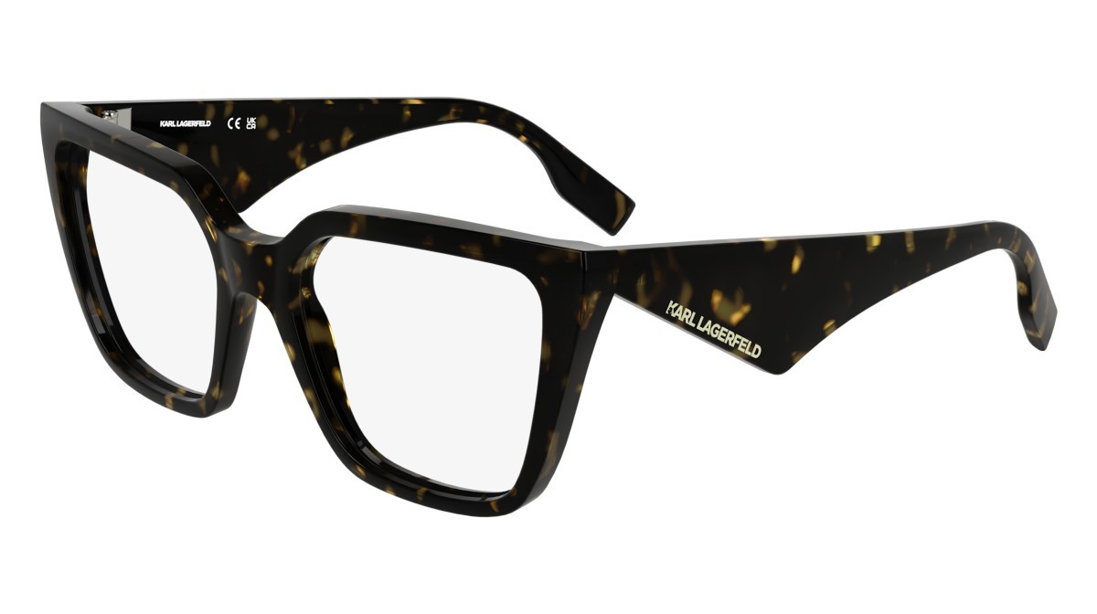Occhiali da vista Karl Lagerfeld KL6194 (242) colore dark tortoise forma rettangolare lenti colore - 2