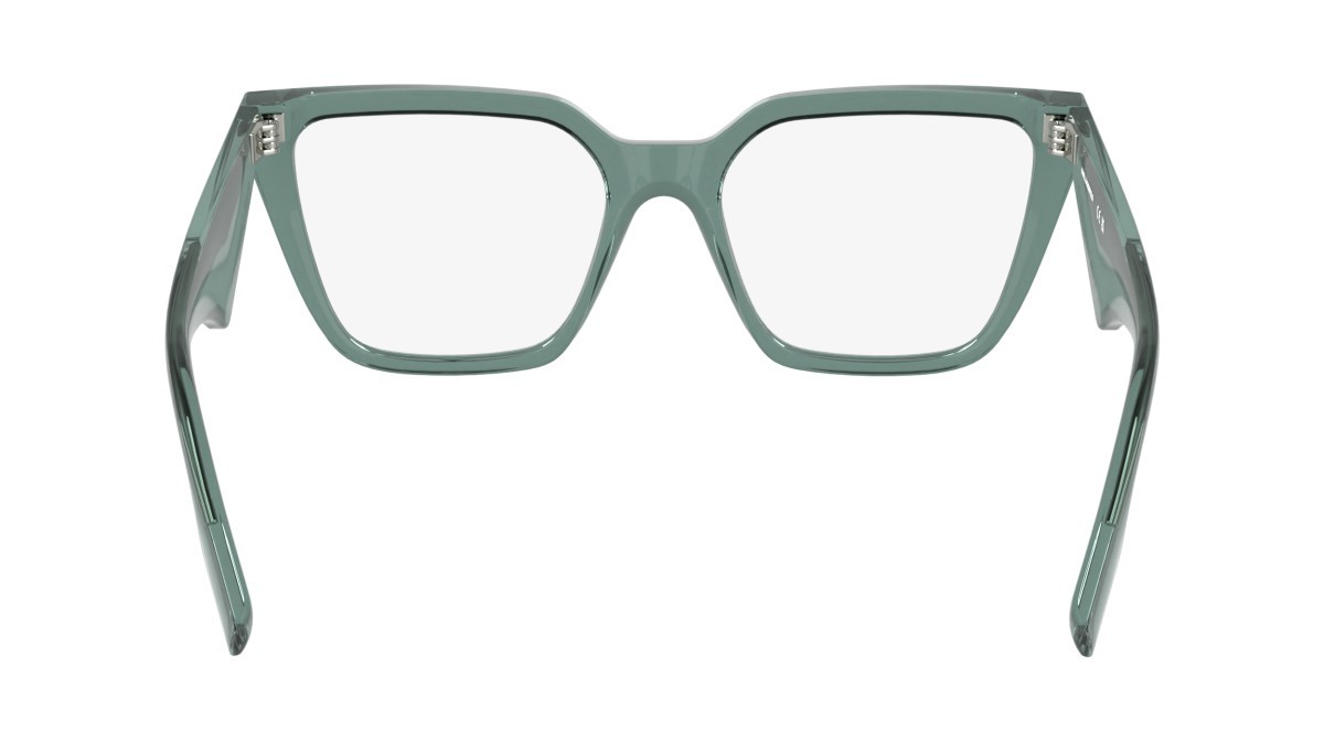 Occhiali da vista Karl Lagerfeld KL6194 (336) colore mint forma rettangolare lenti colore - 4
