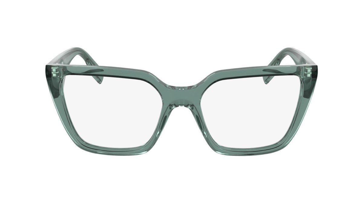 Occhiali da vista Karl Lagerfeld KL6194 (336) colore mint forma rettangolare lenti colore - 4