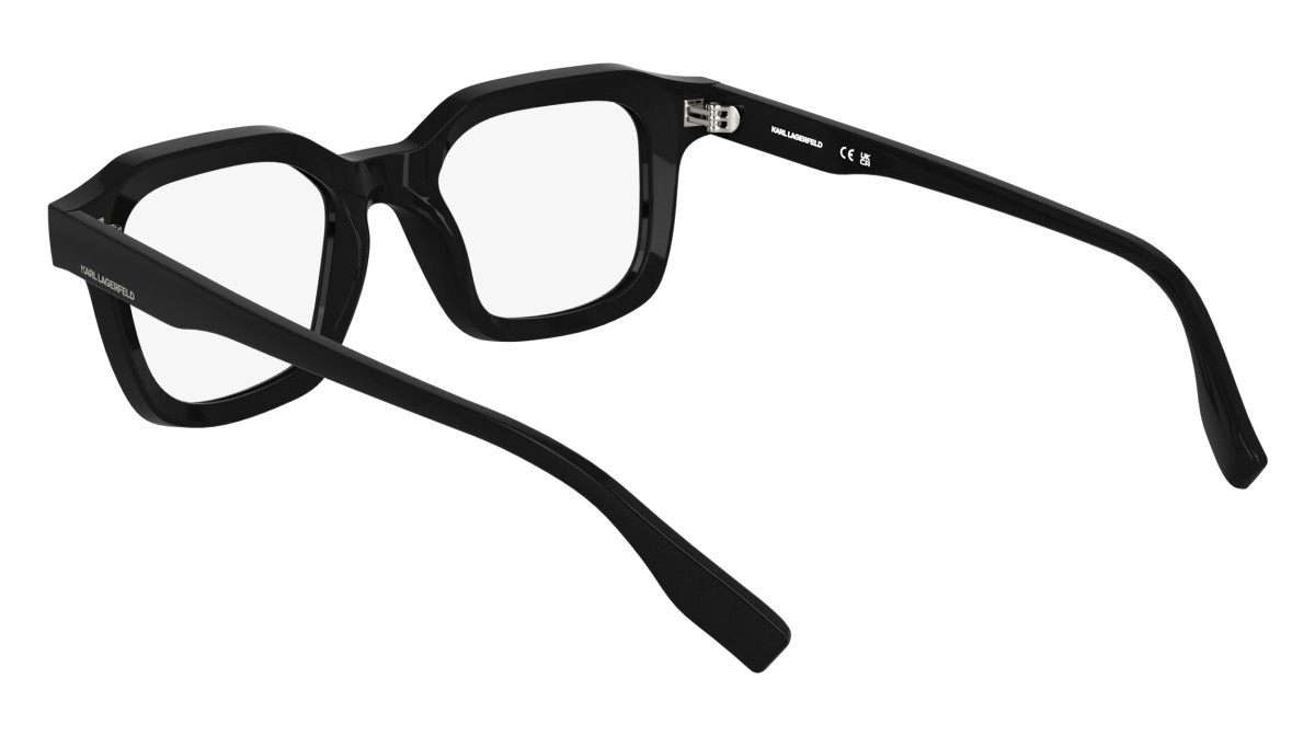 Occhiali da vista Karl Lagerfeld KL6197 (001) colore black forma rettangolare lenti colore - 1