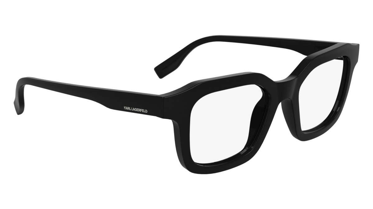 Occhiali da vista Karl Lagerfeld KL6197 (001) colore black forma rettangolare lenti colore - 1