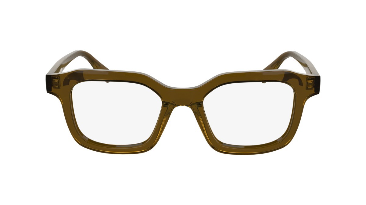 Eyeglasses Karl Lagerfeld KL6197 (200) color brown shape rectangle lenses color 1