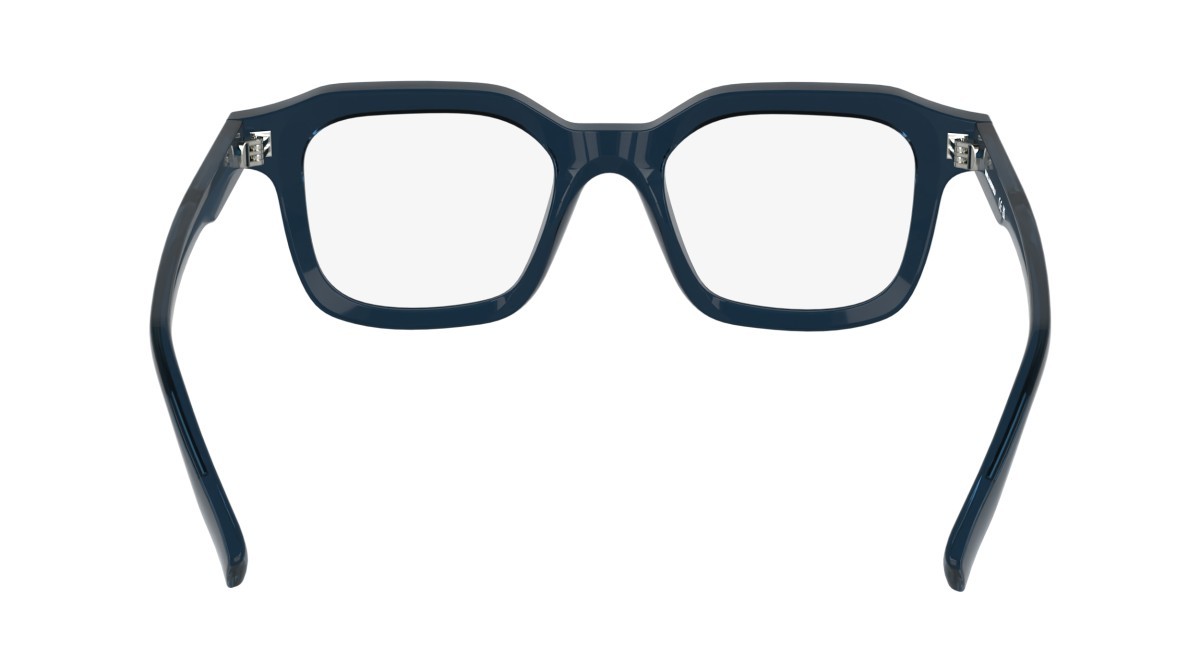 Occhiali da vista Karl Lagerfeld KL6197 (400) colore blue forma rettangolare lenti colore - 4