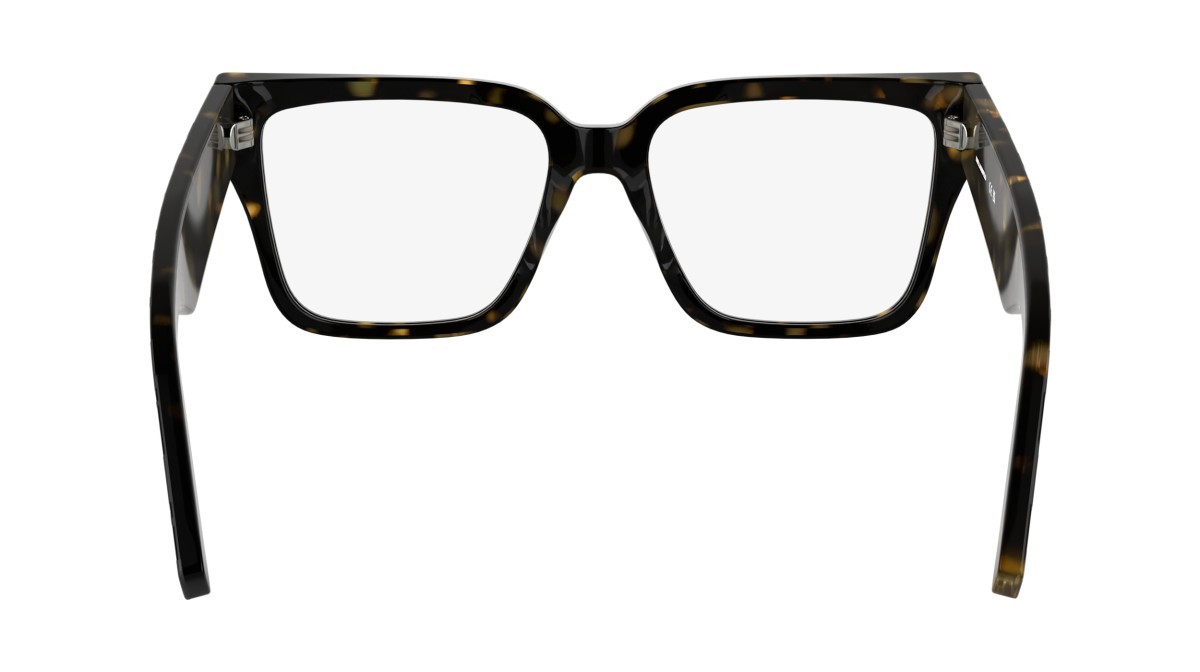 Occhiali da vista Karl Lagerfeld KL6201 (242) colore dark tortoise forma rettangolare lenti colore - 2