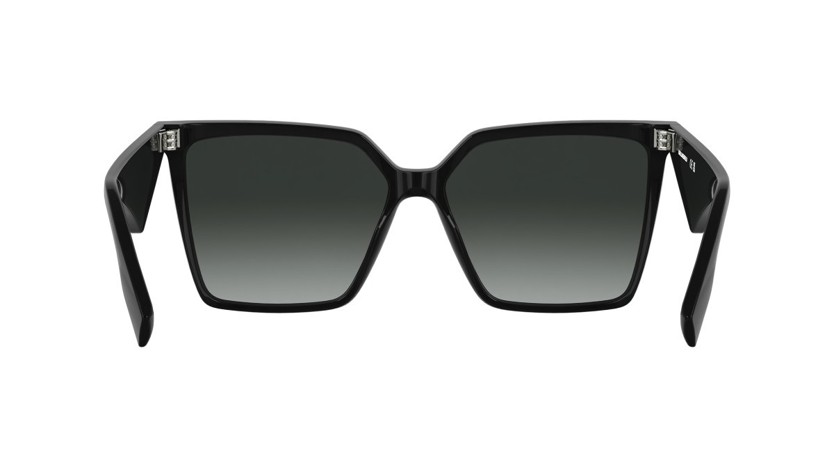 Occhiali da sole Karl Lagerfeld KL6207S (001) colore black forma rettangolare lenti gradient smoke