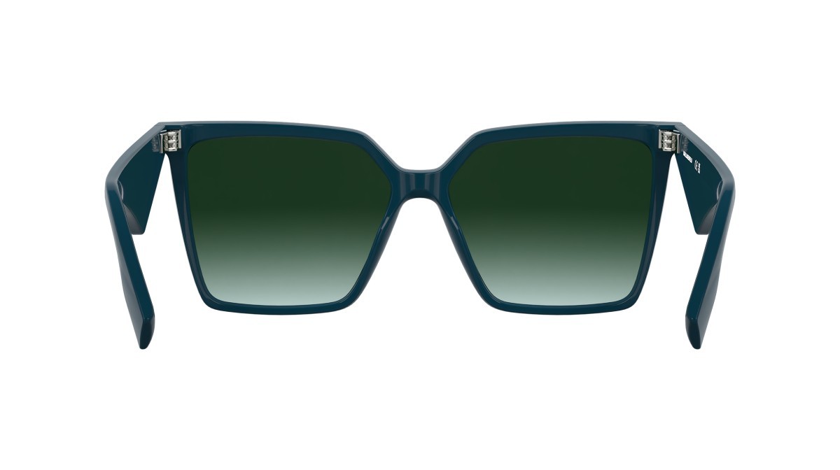 Sunglasses Karl Lagerfeld KL6207S (425) color petrol shape rectangle lenses gradient green