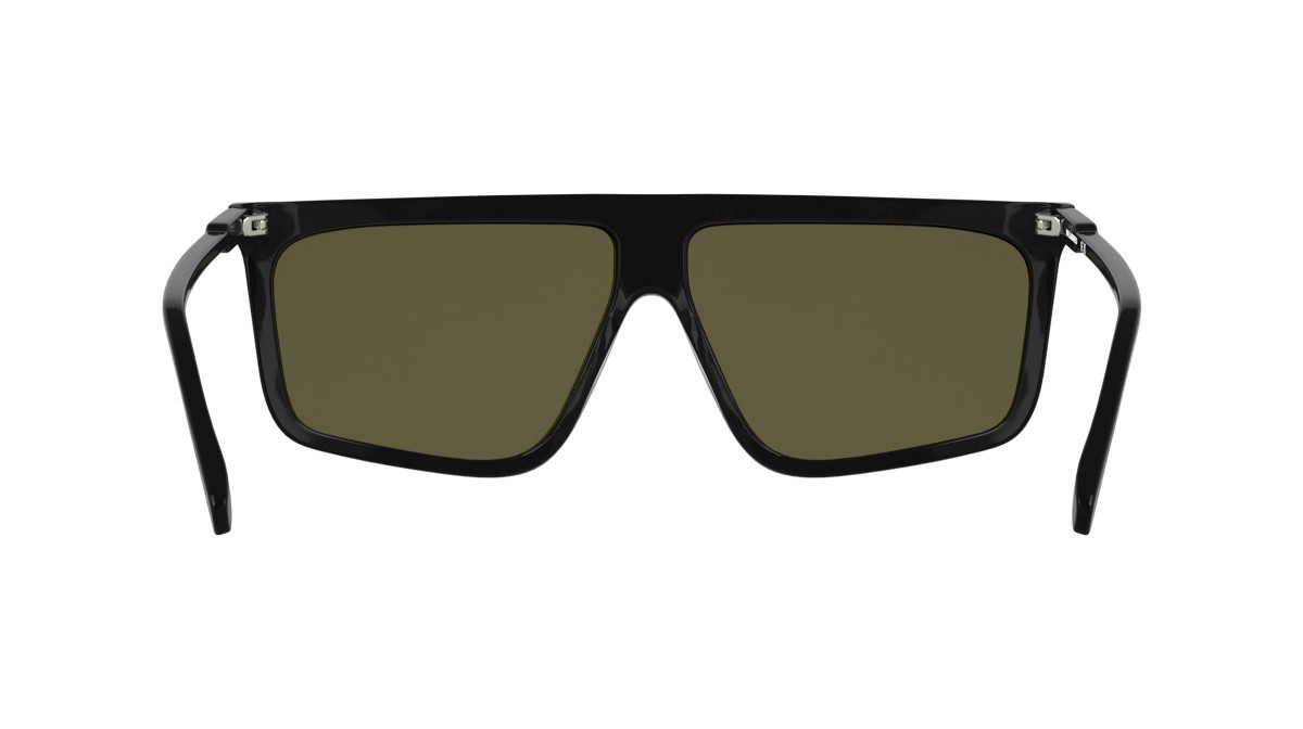 Occhiali da sole Karl Lagerfeld KL6210S (001) colore black forma navigator lenti solid brown