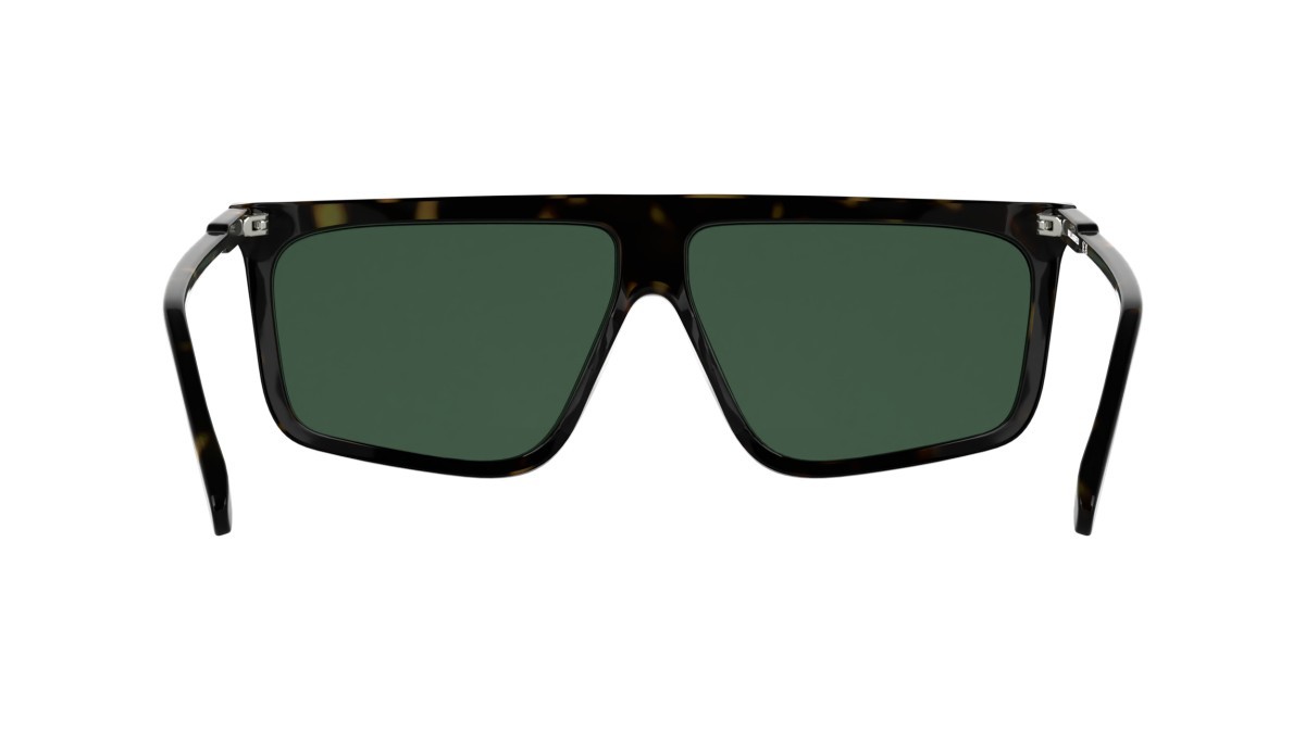 Occhiali da sole Karl Lagerfeld KL6210S (242) colore dark tortoise forma navigator lenti solid green