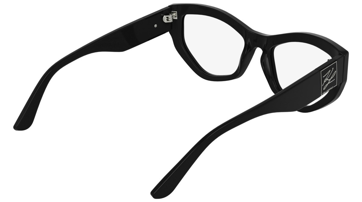 Eyeglasses Karl Lagerfeld KL6211 (001) color black shape cat eye 