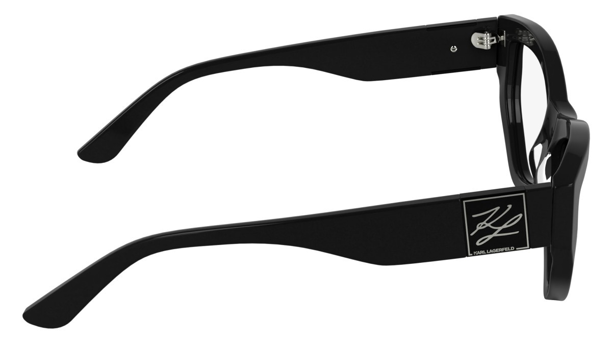 Eyeglasses Karl Lagerfeld KL6211 (001) color black shape cat eye 