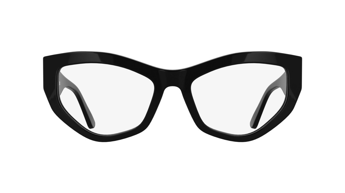 Eyeglasses Karl Lagerfeld KL6211 (001) color black shape cat eye 