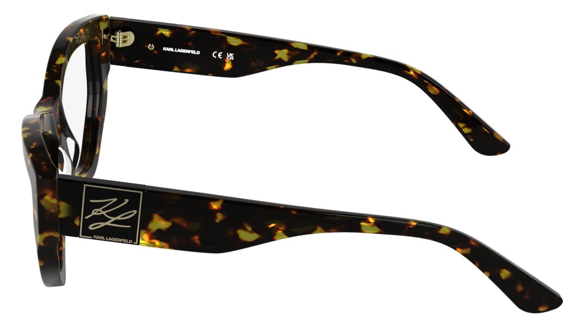 Eyeglasses Karl Lagerfeld KL6211 (242) color dark tortoise shape cat eye 