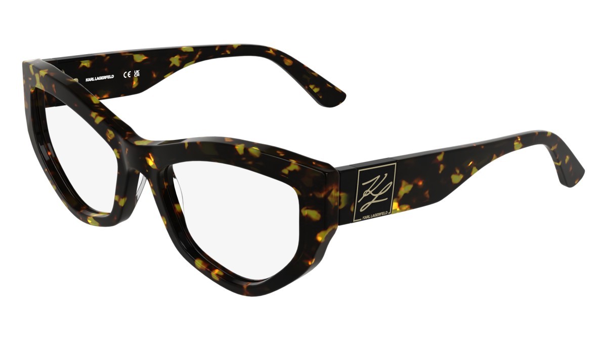 Eyeglasses Karl Lagerfeld KL6211 (242) color dark tortoise shape cat eye 
