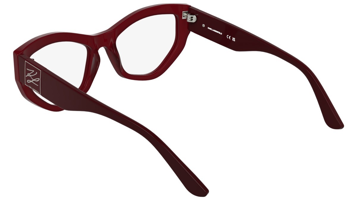 Eyeglasses Karl Lagerfeld KL6211 (600) color red shape cat eye 