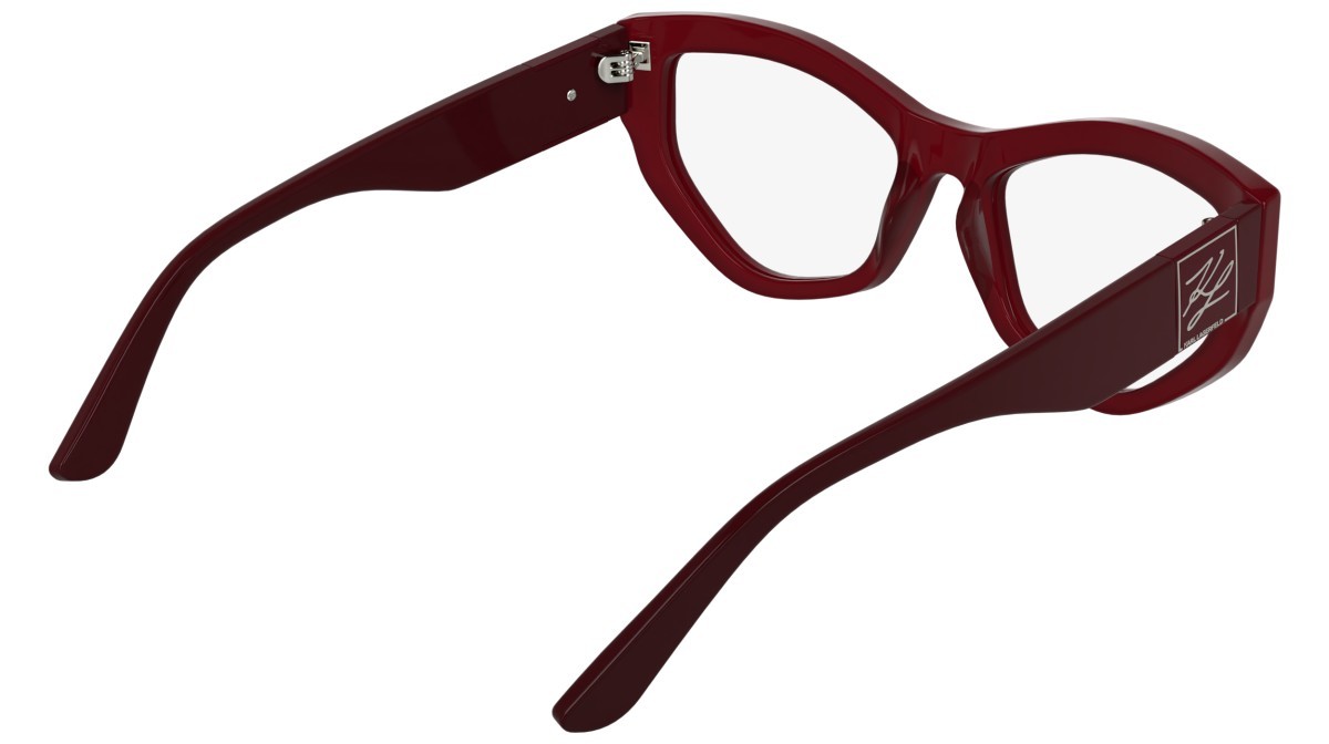 Eyeglasses Karl Lagerfeld KL6211 (600) color red shape cat eye 