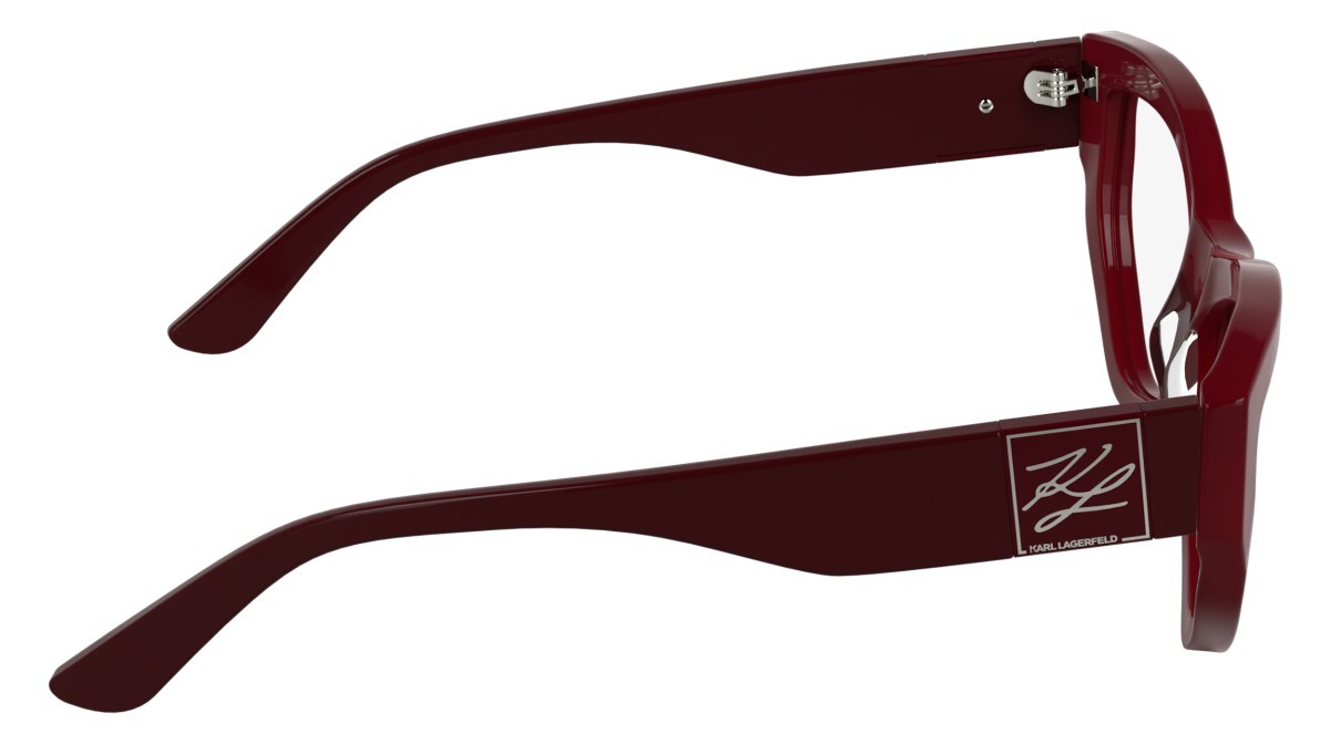 Eyeglasses Karl Lagerfeld KL6211 (600) color red shape cat eye 