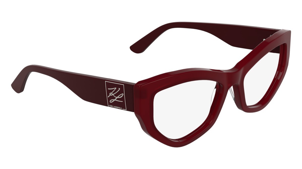 Eyeglasses Karl Lagerfeld KL6211 (600) color red shape cat eye 