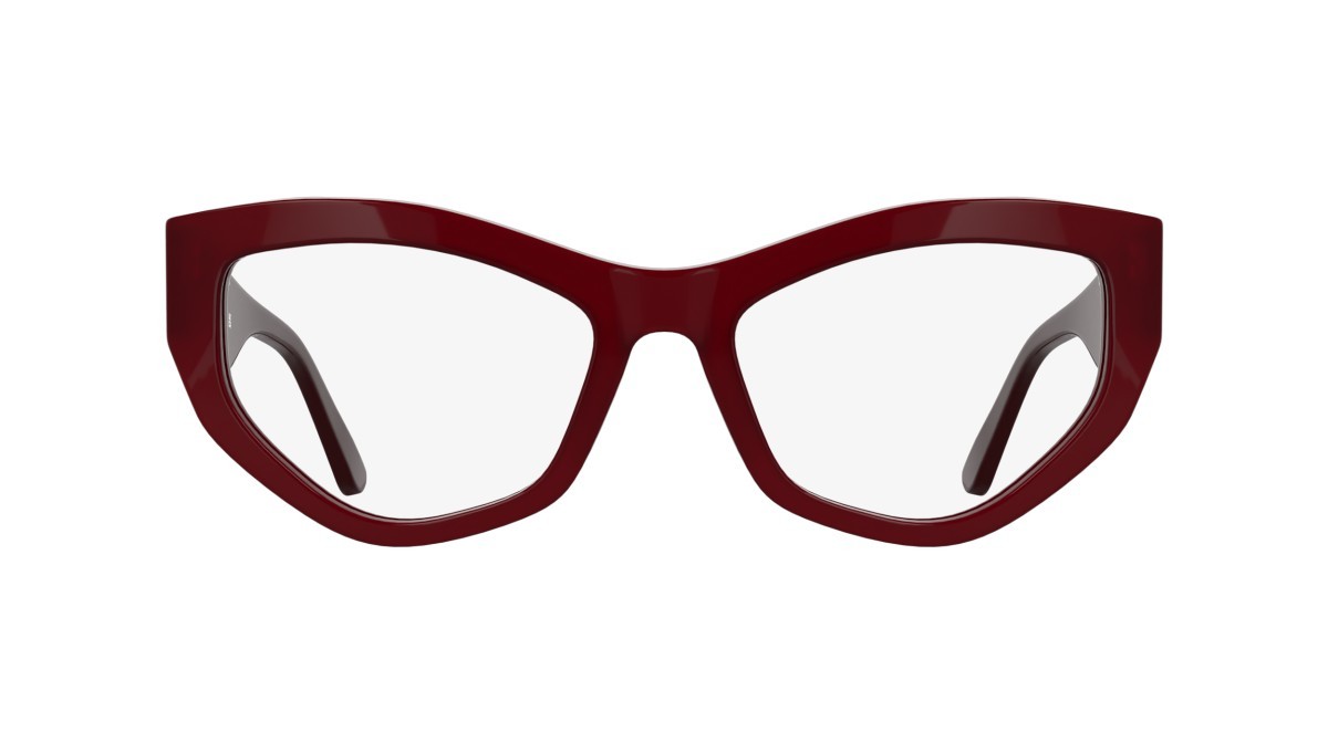 Eyeglasses Karl Lagerfeld KL6211 (600) color red shape cat eye 