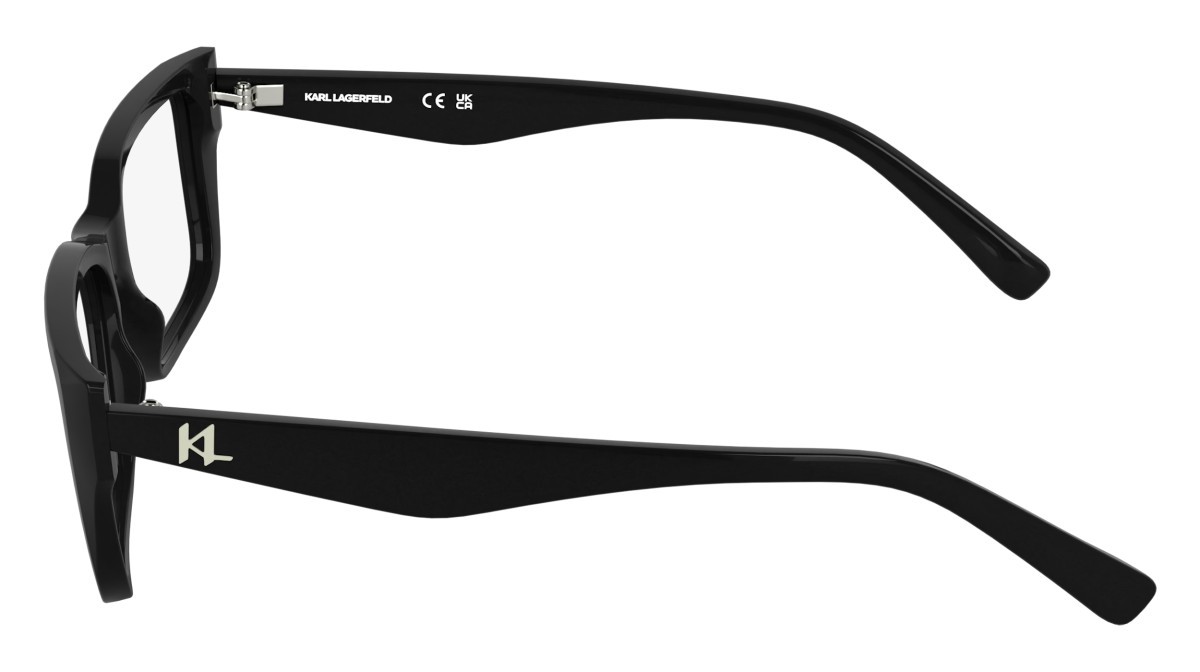 Occhiali da vista Karl Lagerfeld KL6212 (001) colore black forma rettangolare 