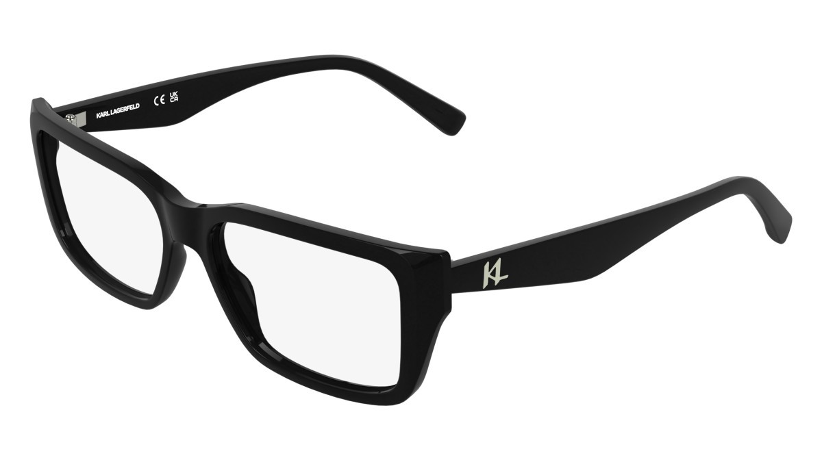 Occhiali da vista Karl Lagerfeld KL6212 (001) colore black forma rettangolare 